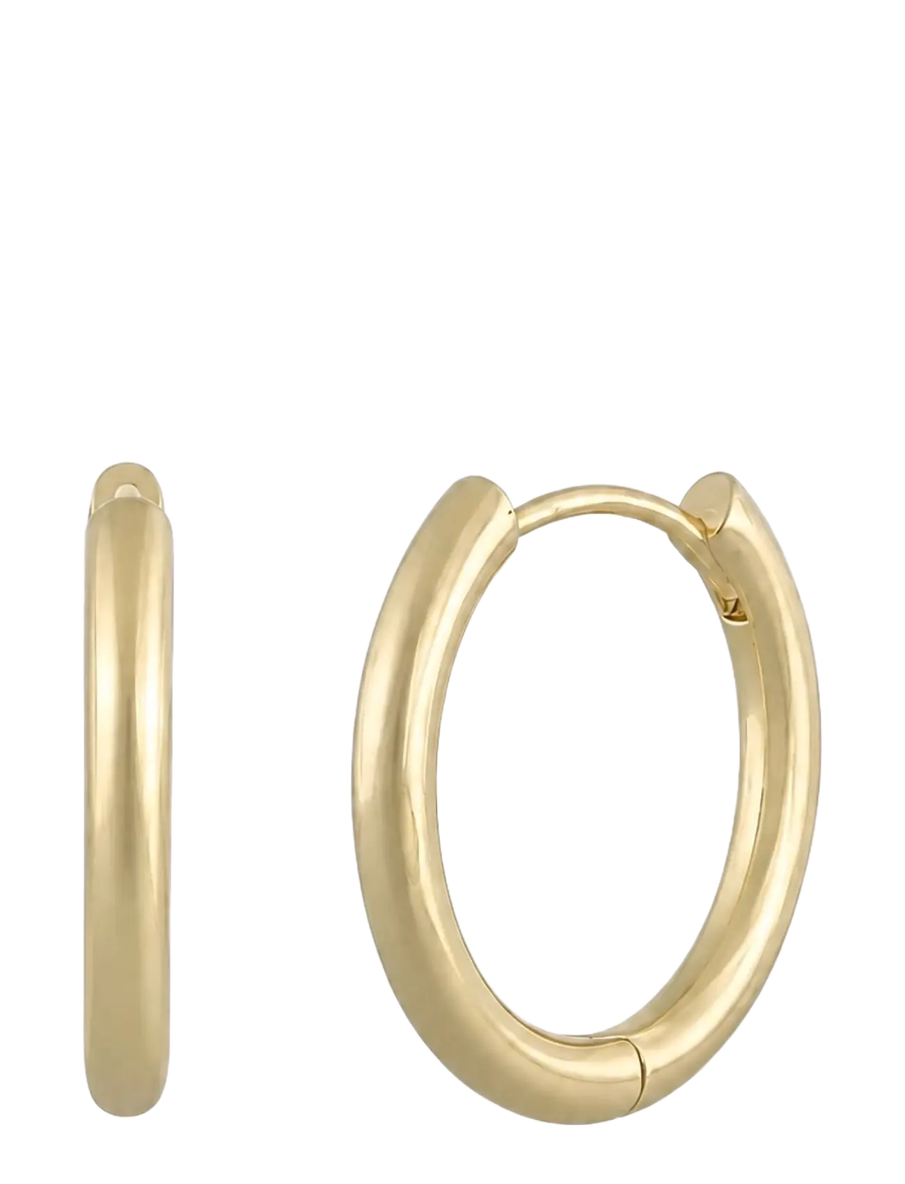 SNÖ of Sweden Amsterdam small ring ear 20mm plain g - Onesize - Smykker - PLAIN G / gold