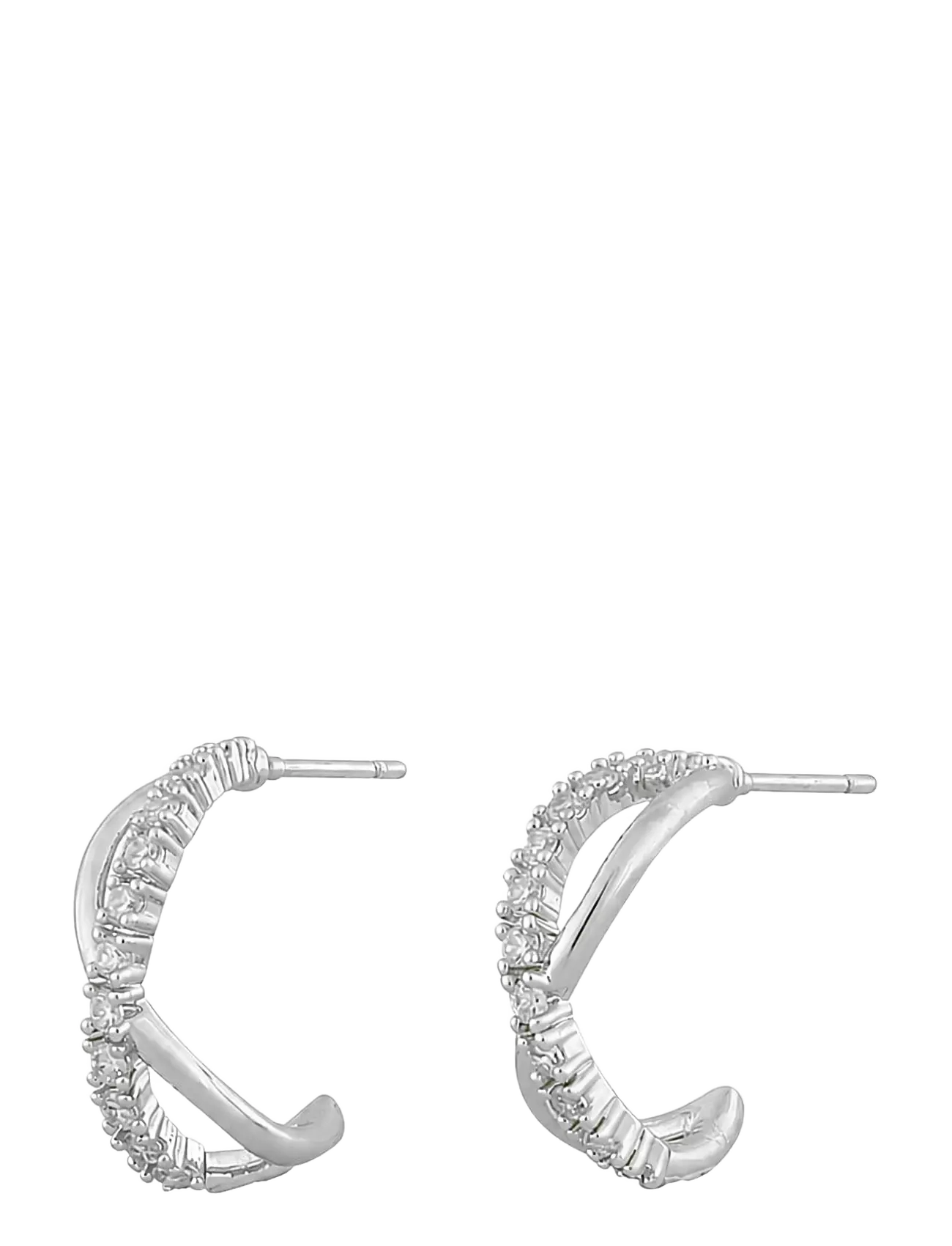 SNÖ of Sweden Paris round ear s/clear - Onesize - Essentials - S/CLEAR / silver