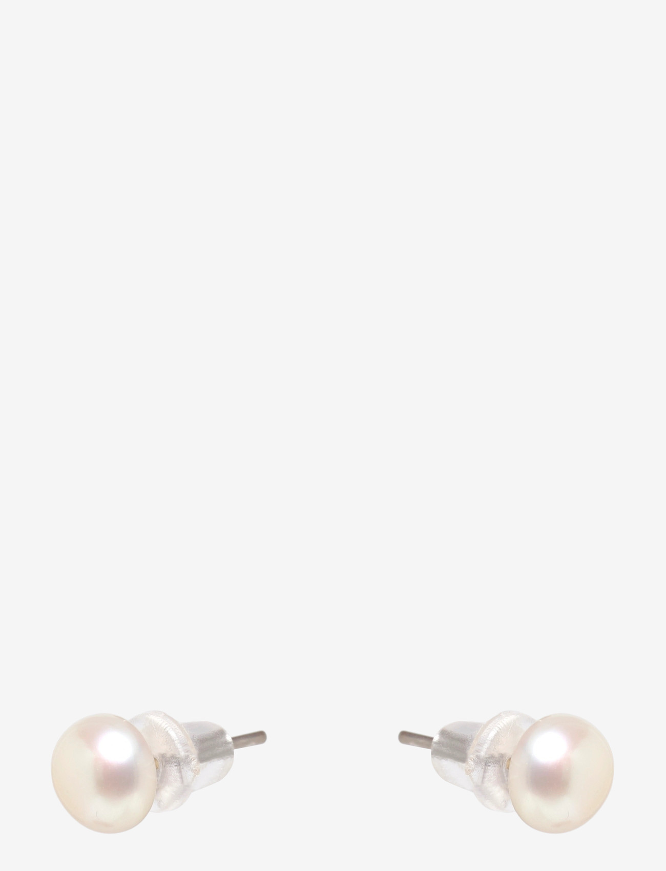 SNÖ of Sweden - Arizona pearl ear 6mm g/light blue - Onesize - perleøreringe - g/light blue - 0