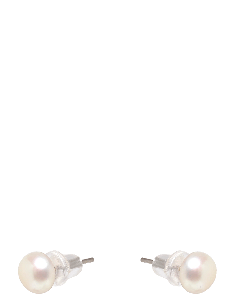 SNÖ of Sweden - Arizona pearl ear 6mm g/light blue - Onesize - perleøreringe - g/light blue - 0