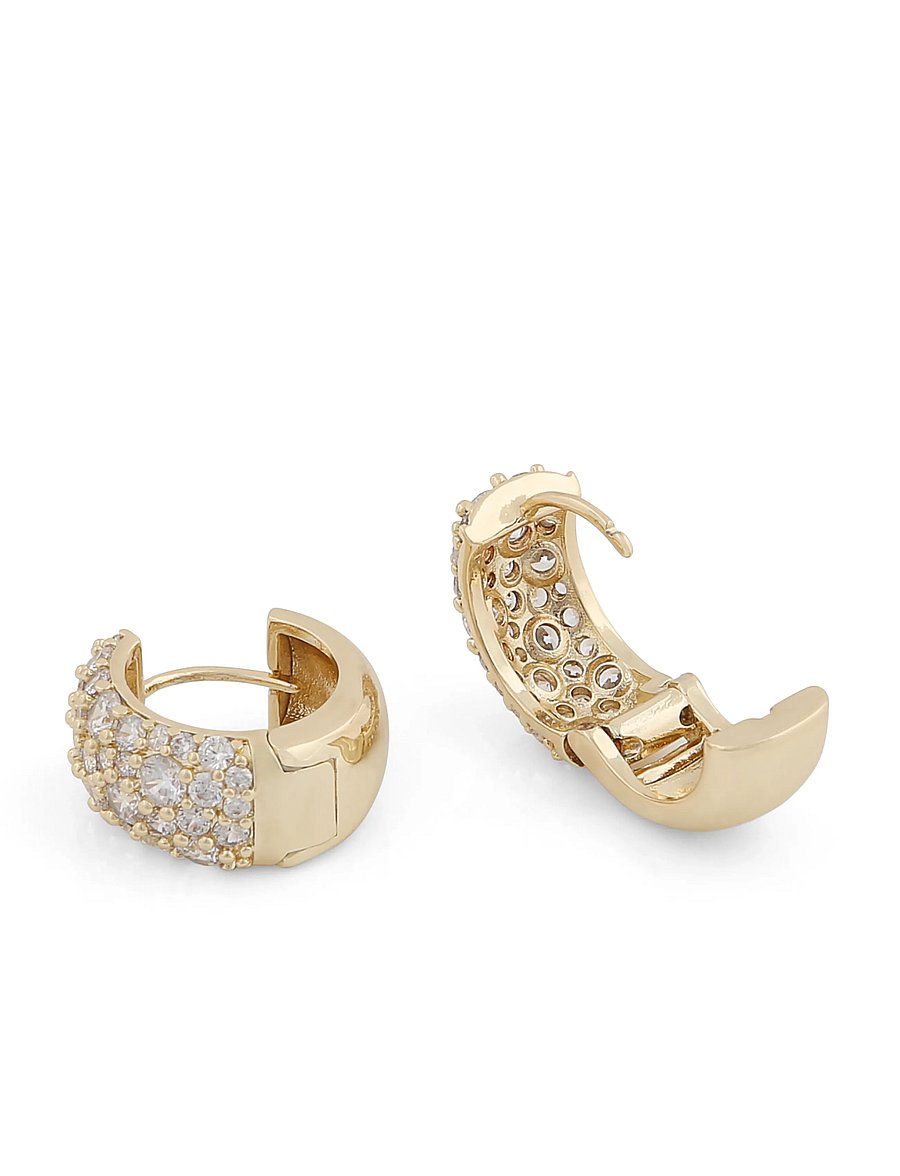 SNÖ of Sweden - Copenhagen wide ring ear g/clear - Onesize - g/clear - 2