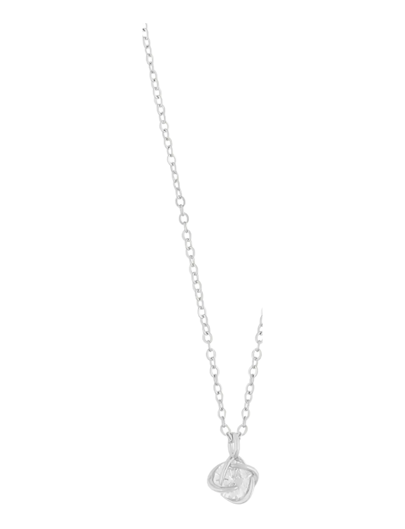 SNÖ of Sweden Sevilla pendant neck 42 s/clear - 42cm - Essentials - S/CLEAR / silver