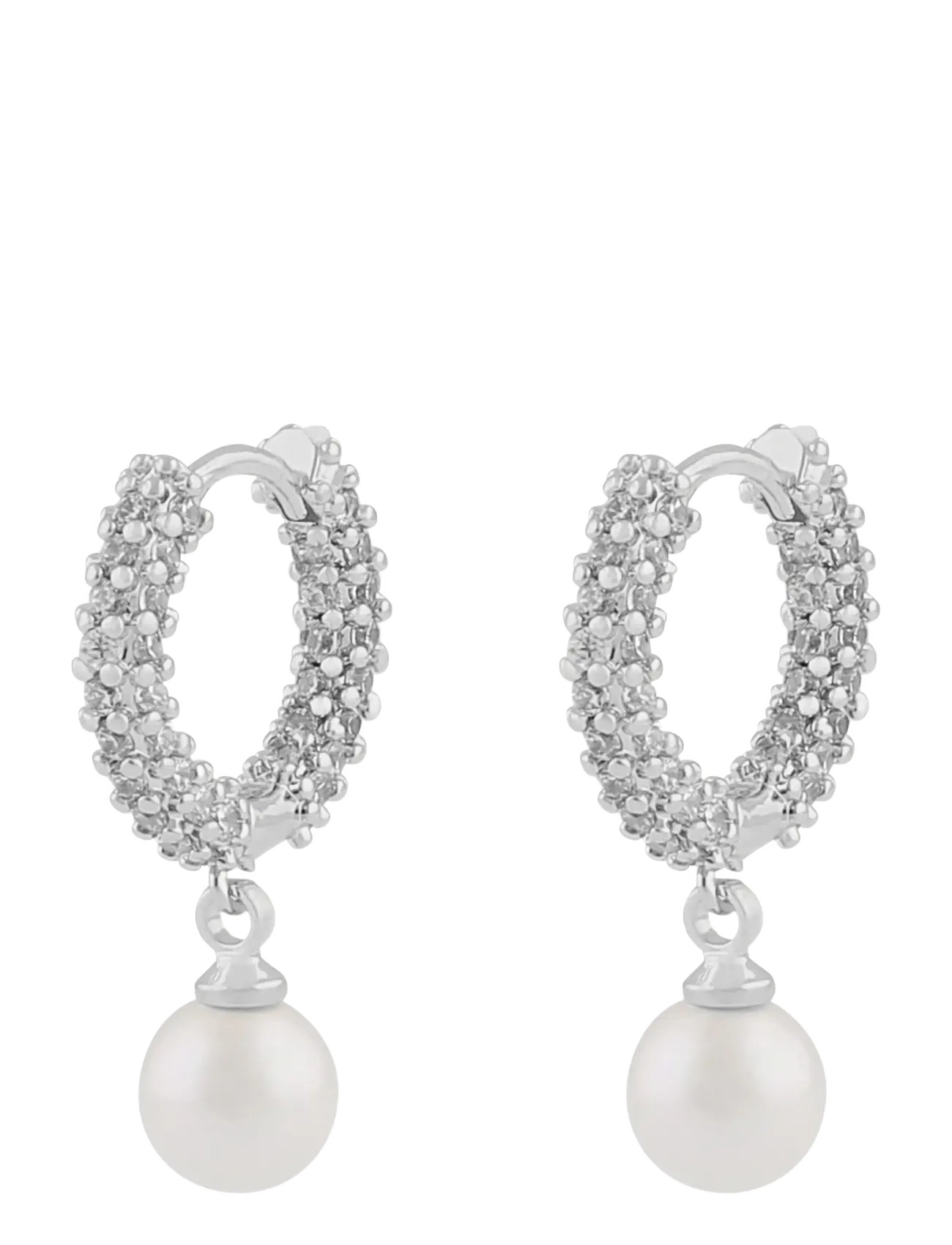 Lydia pearl ring ear s/white - Onesize - S/WHITE