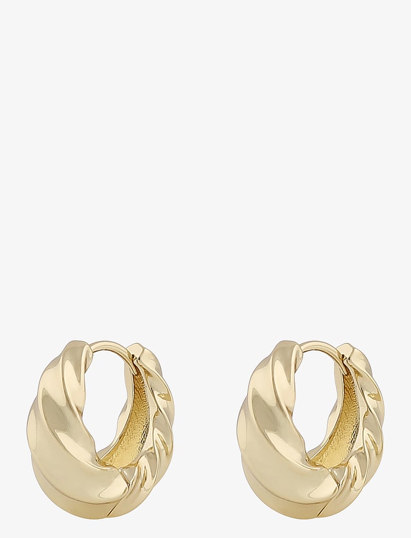 SNÖ of Sweden - Lydia big twist ring ear plain g - Onesize - plain g - 1
