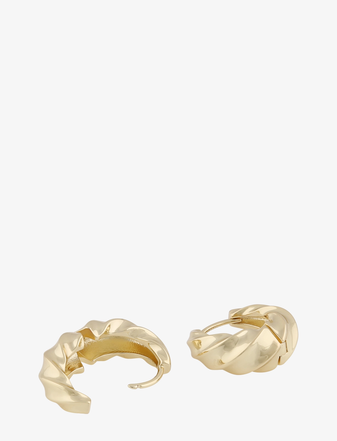 SNÖ of Sweden - Lydia big twist ring ear plain g - Onesize - plain g - 2