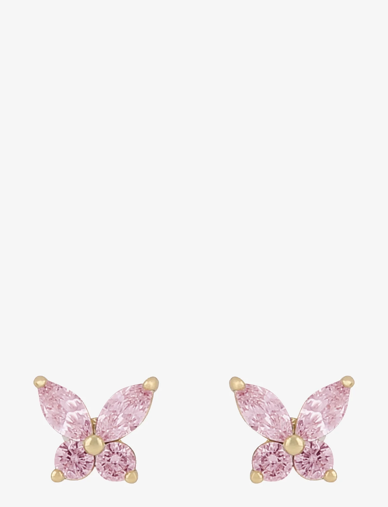 SNÖ of Sweden - Meya Butterfly Small Ear - Ørestikker - g/pink - 0