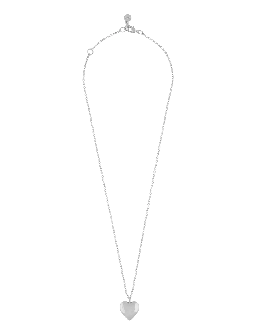SNÖ of Sweden - Brooklyn heart pendant neck 45 plain s - 45 cm - ketten mit anhänger - plain s - 0
