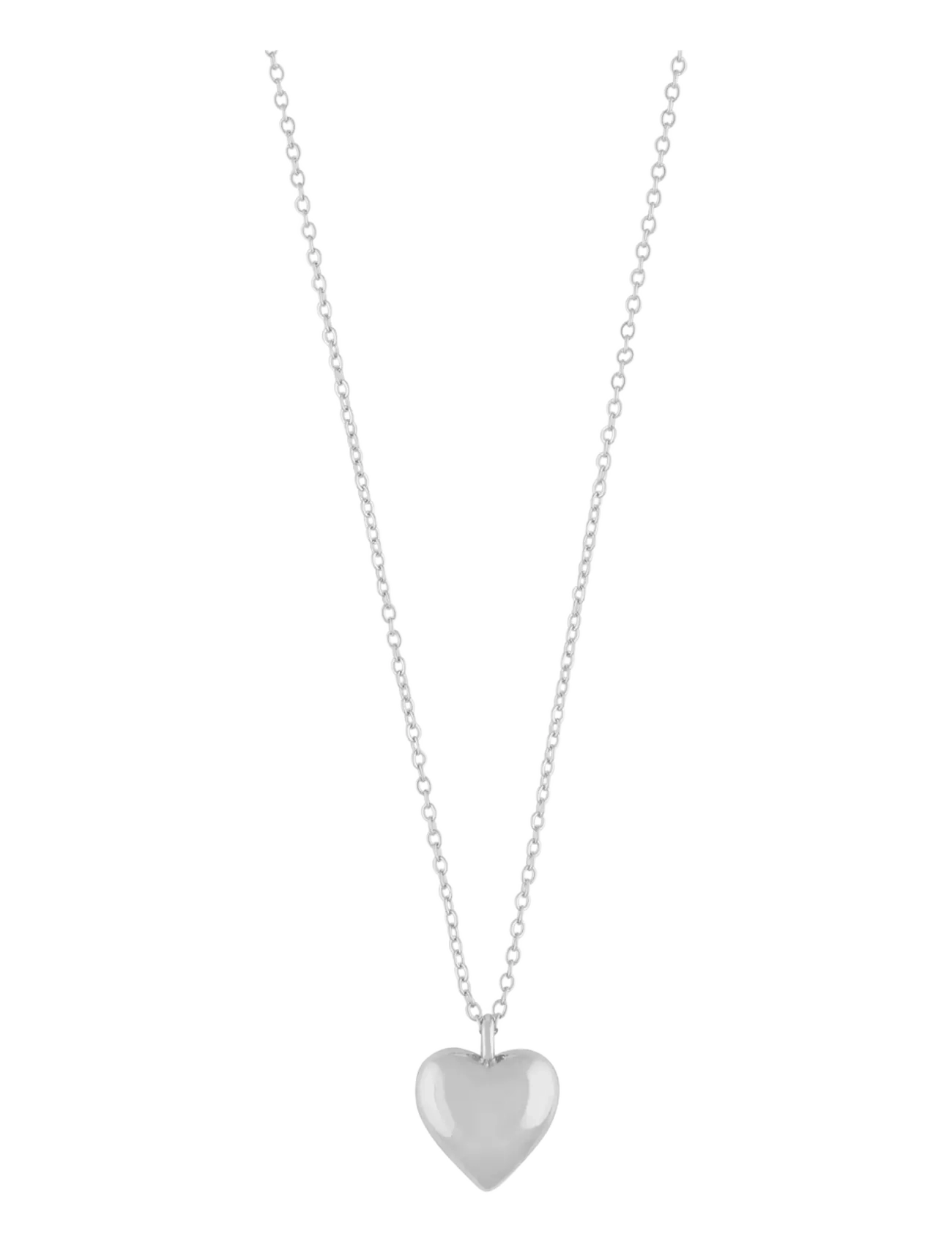 SNÖ of Sweden - Brooklyn heart pendant neck 45 plain s - 45 cm - kedjehalsband - plain s - 1