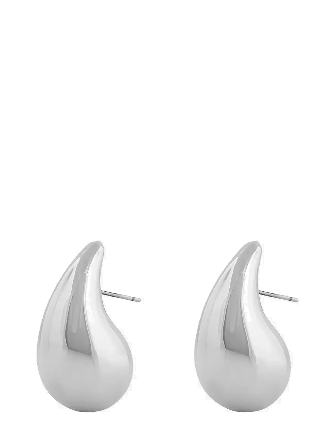 SNÖ of Sweden Yenni mini ear plain s - Onesize - Smykker - PLAIN S / silver
