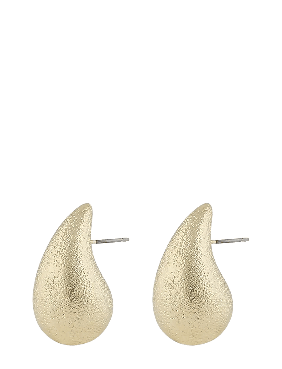 SNÖ of Sweden - Yenni matt mini ear plain g - Onesize - kolczyki sztyfty - plain g - 1
