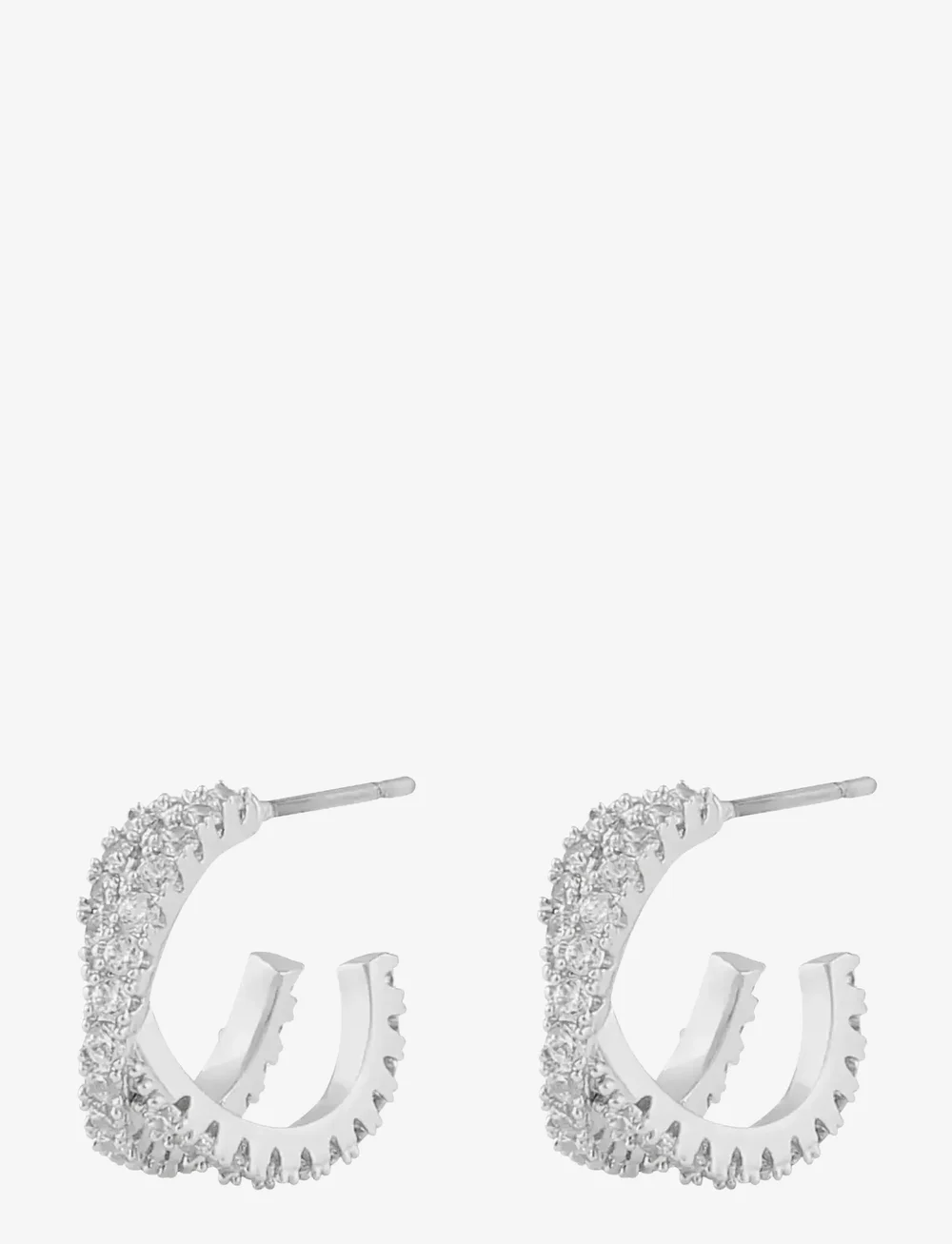 SNÖ of Sweden - Fanny double oval ear - kreolen - s/clear - 1