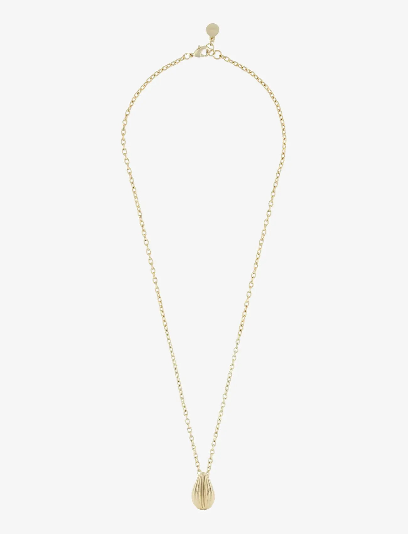 SNÖ of Sweden - Dakota drop pendant neck 45 plain g - 45 cm - halsband med hänge - plain g - 0