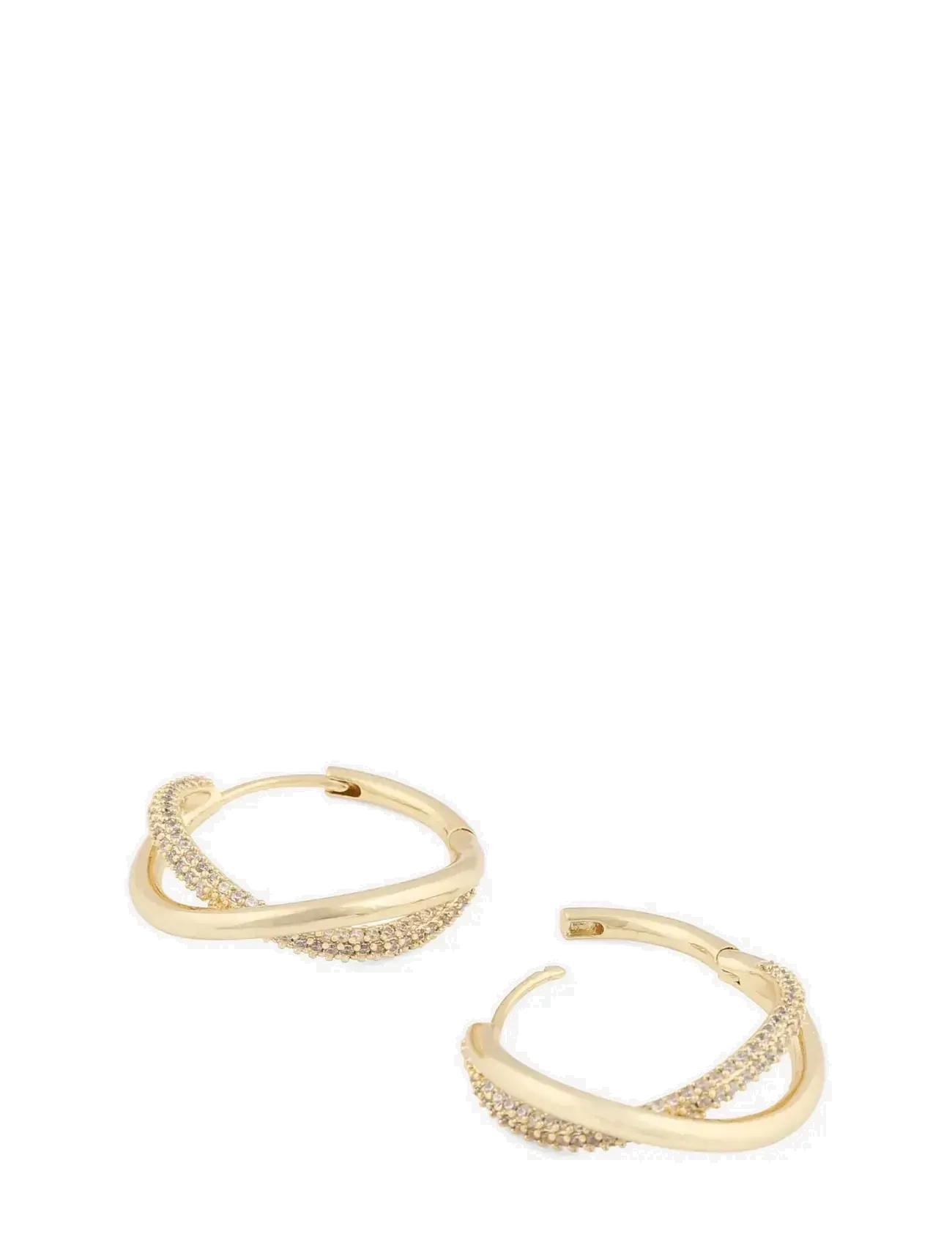 SNÖ of Sweden - Naomi big ring ear g/clear - Onesize - g/clear - 2