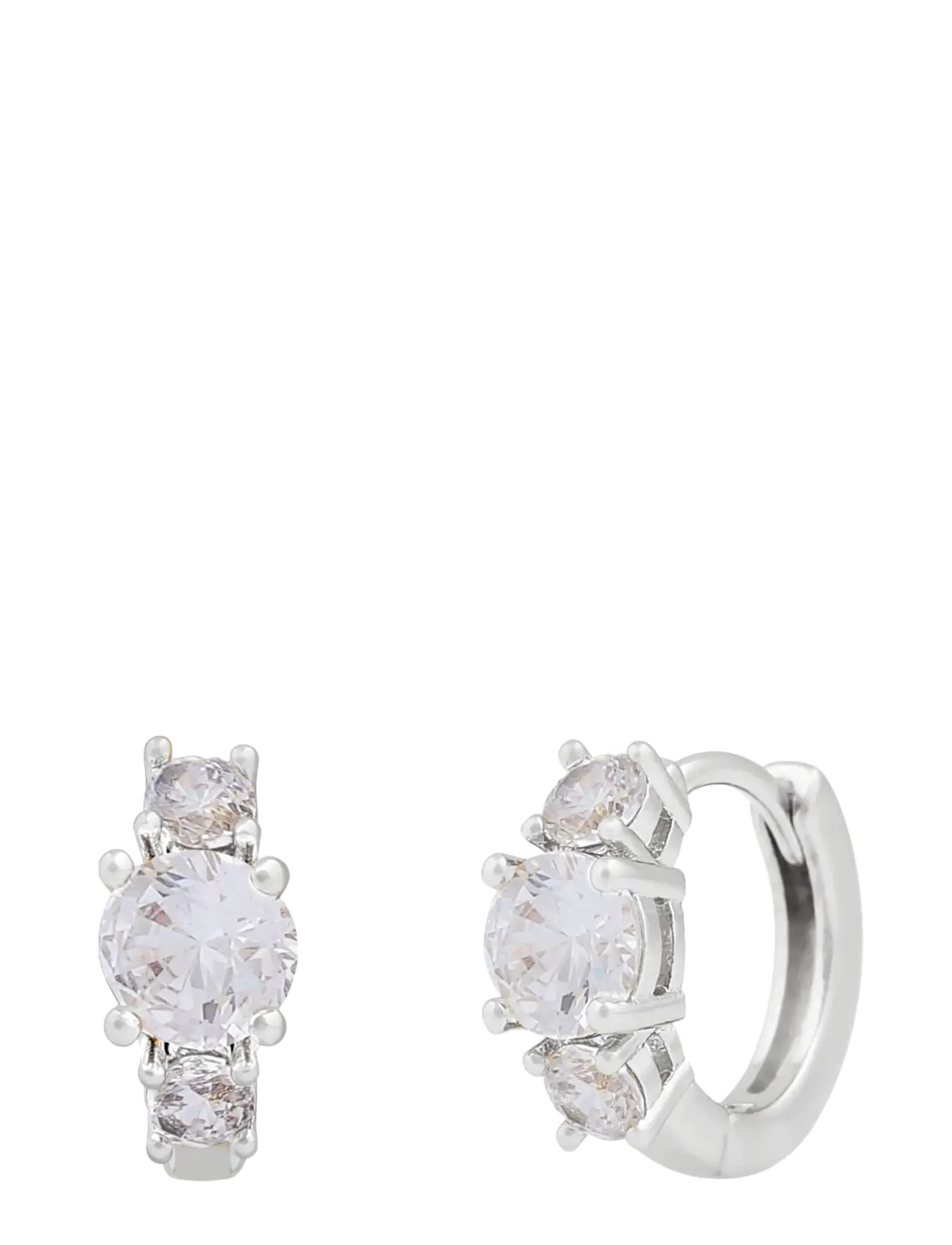 SNÖ of Sweden - Jen stone ring ear s/clear - Onesize - s/clear - 2