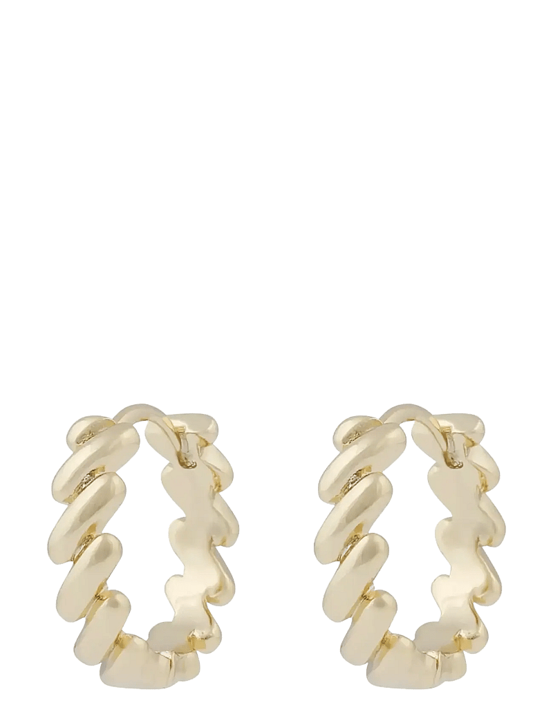 SNÖ of Sweden - Row twist ring ear plain g - Onesize - hoops kõrvarõngad - plain g - 0