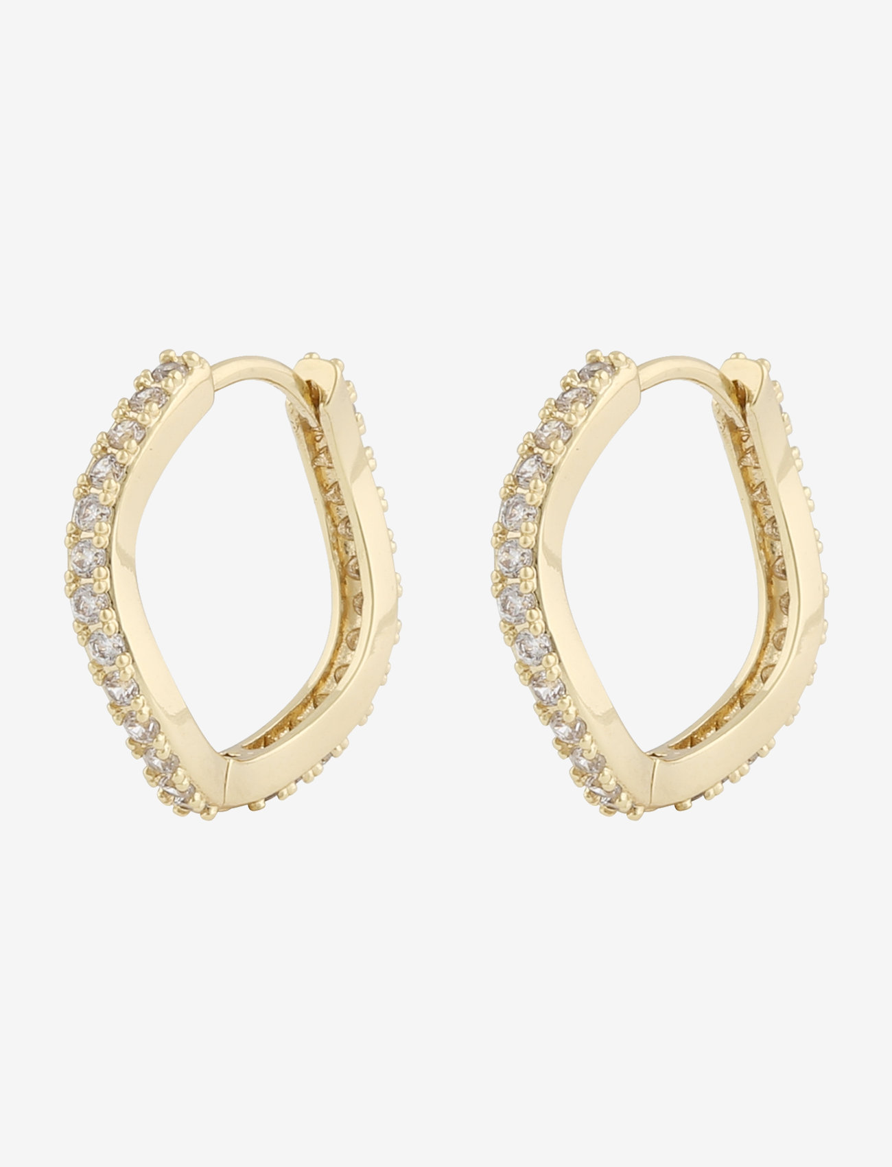 SNÖ of Sweden - Sally ring ear g/clear - lanko formos auskarai - g/clear - 0