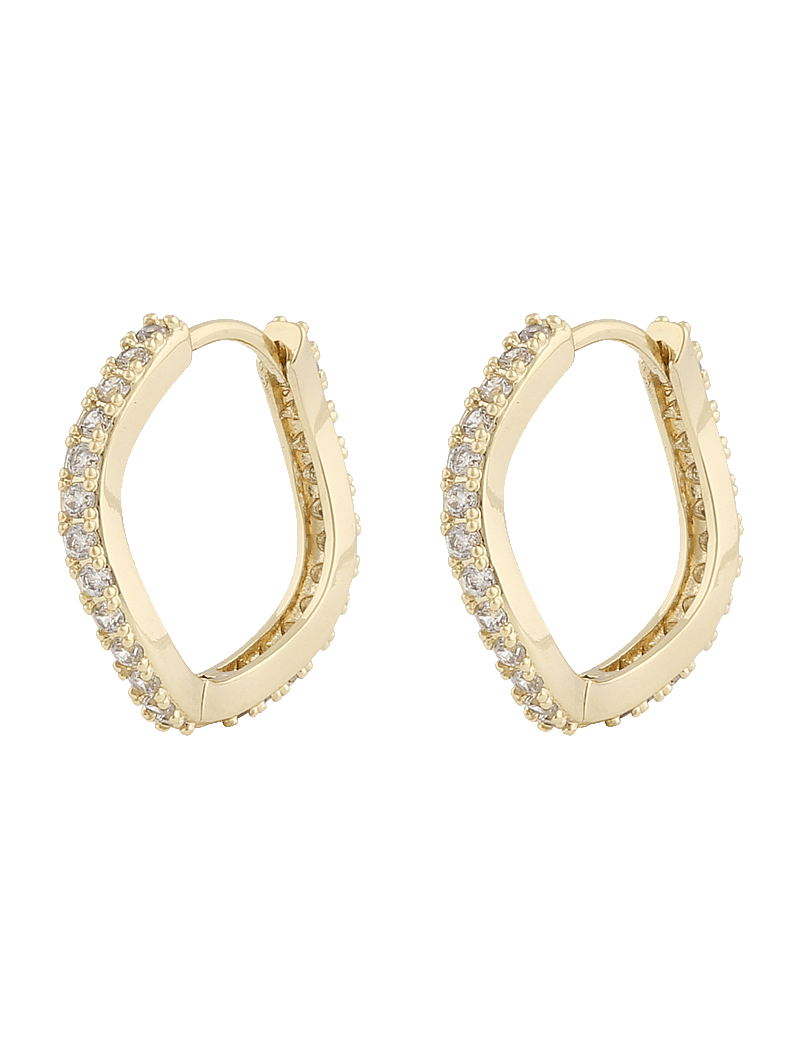 SNÖ of Sweden - Sally ring ear g/clear - lanko formos auskarai - g/clear - 0