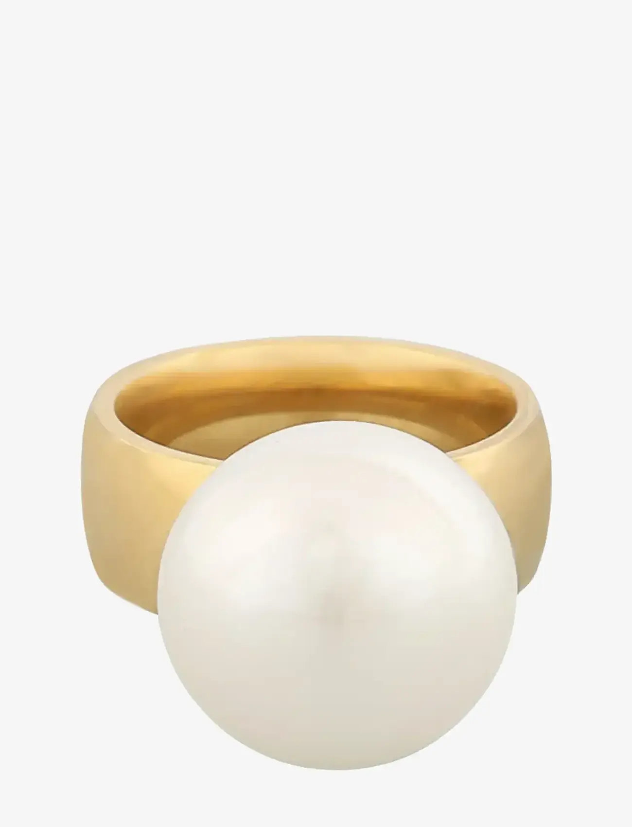 SNÖ of Sweden - Rio big pearl ring g/white - M - sõrmused - g/white - 1