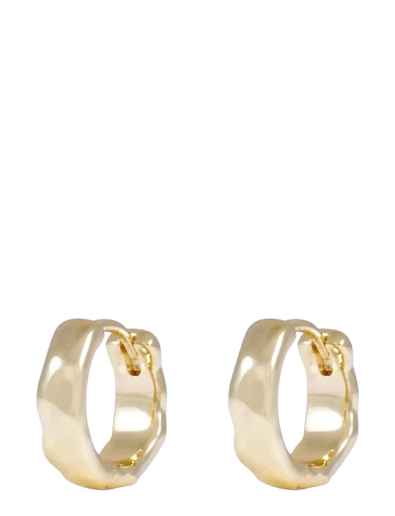 SNÖ of Sweden Domino ring ear 15mm plain g - Onesize - SNÖ of Sweden - PLAIN G / gold