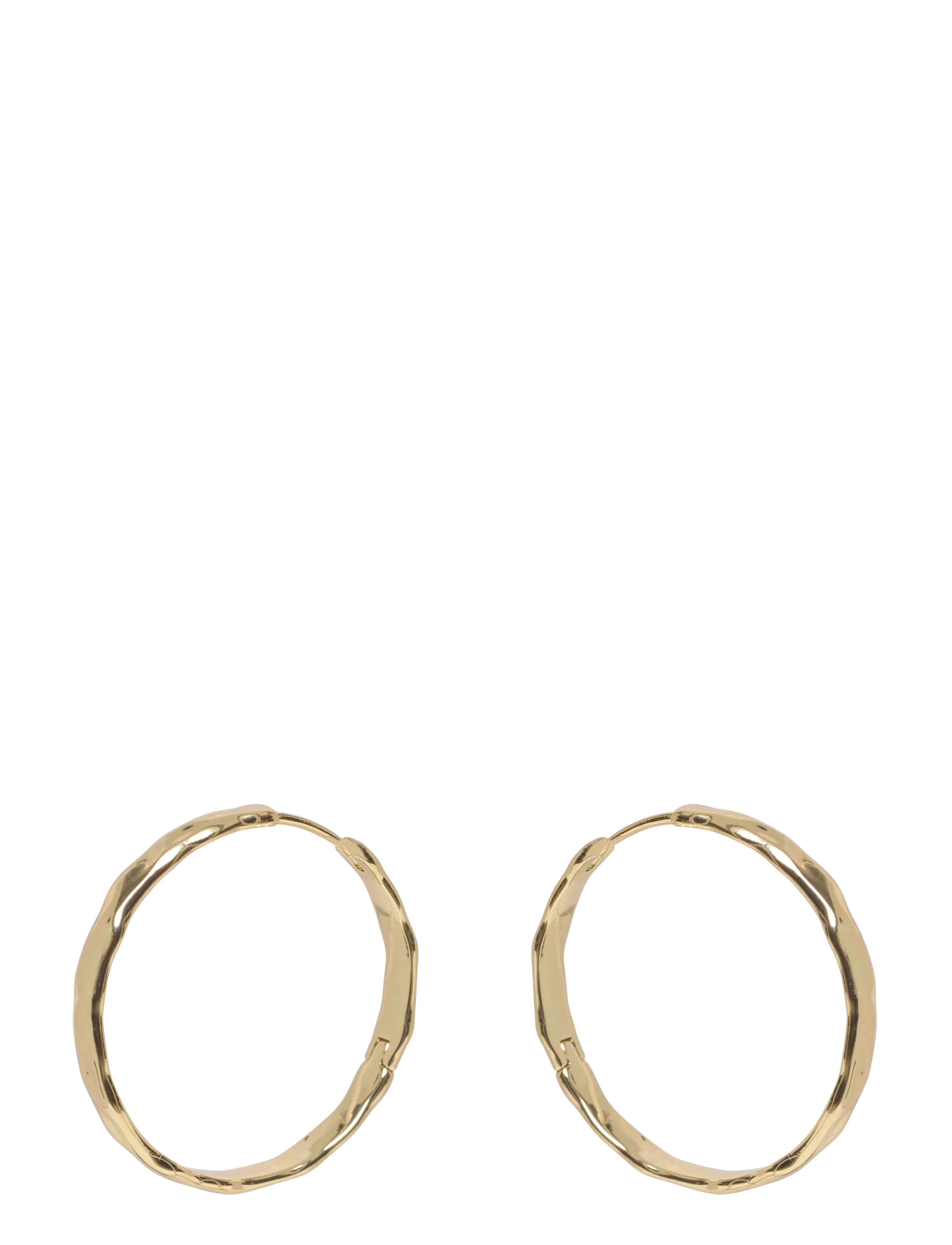 SNÖ OF SWEDEN Domino Ring Ear 30Mm Plain G - Onesize Gold - One Size - Damen