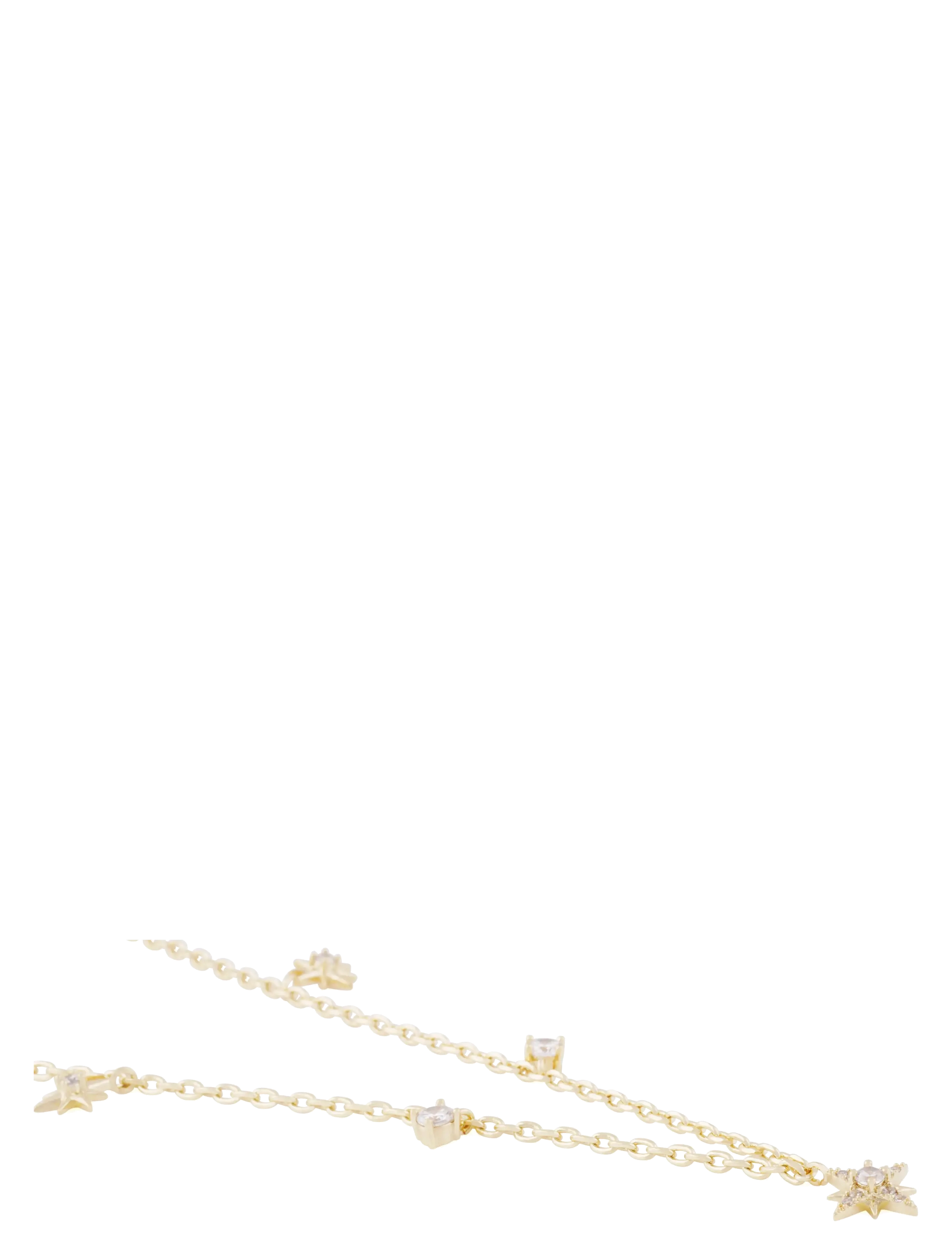 SNÖ of Sweden - Stellaris charm neck 45 g/clear - 45 cm - dainty necklaces - g/clear - 2