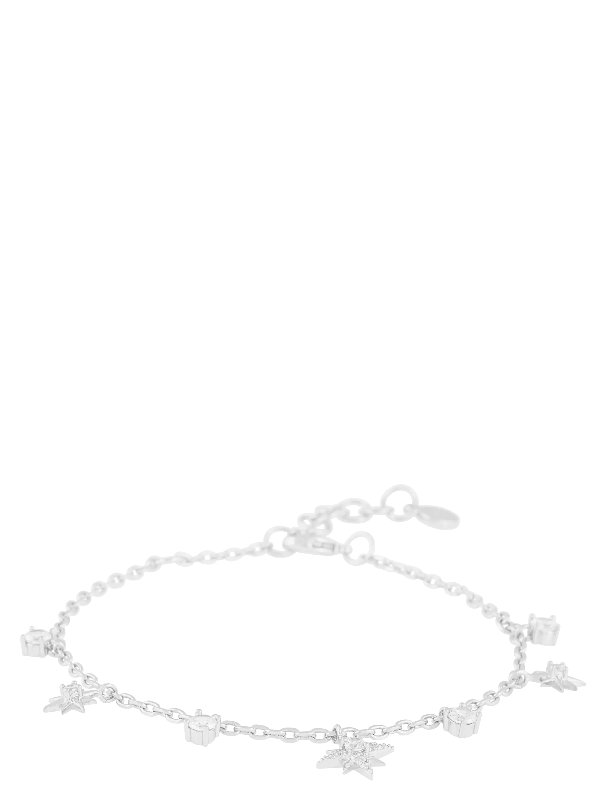 SNÖ of Sweden Stellaris charm brace s/clear - Onesize - Käeketid - S/CLEAR / silver
