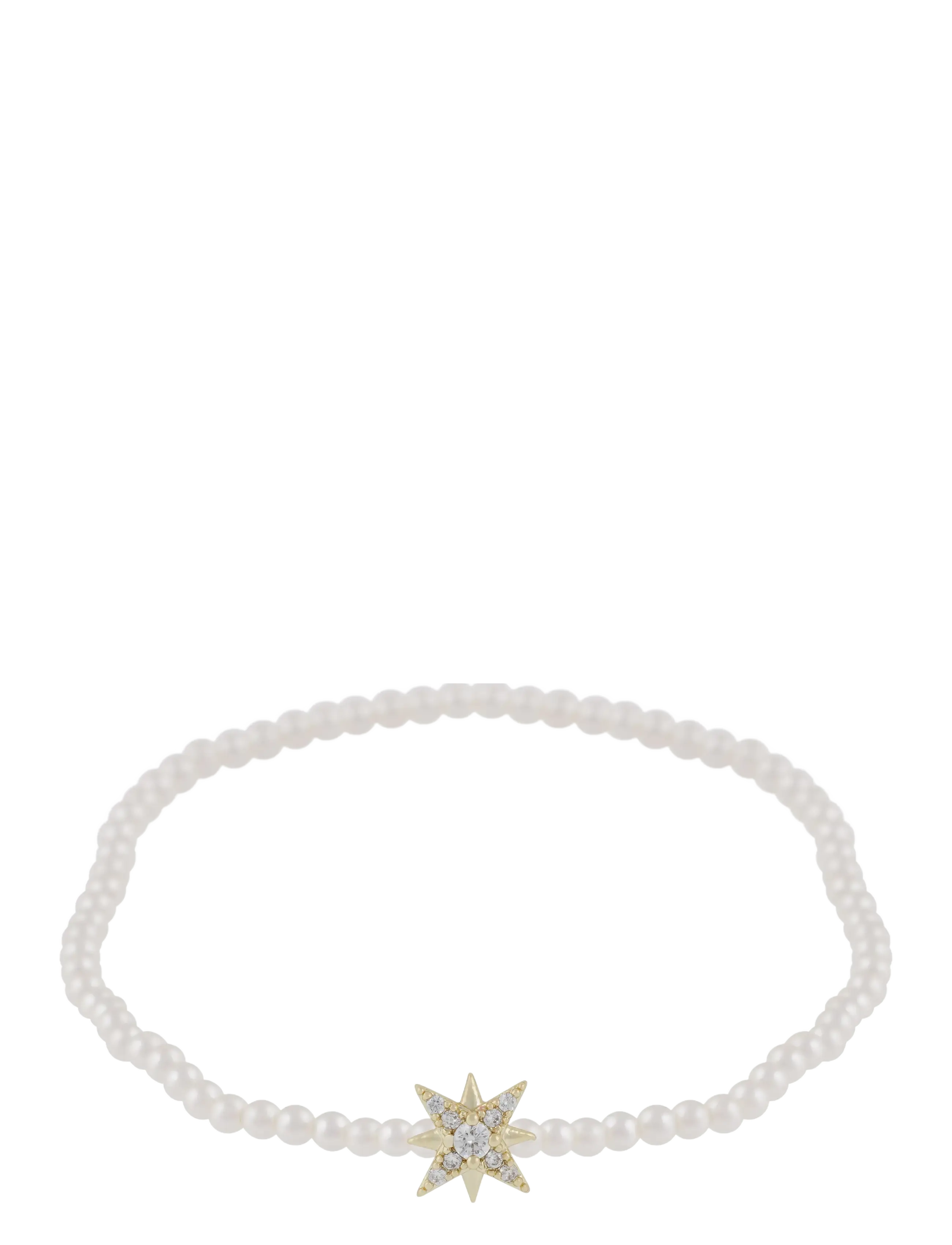 SNÖ OF SWEDEN Stellaris Anhänger Pearl Brace Weiß - M - Damen