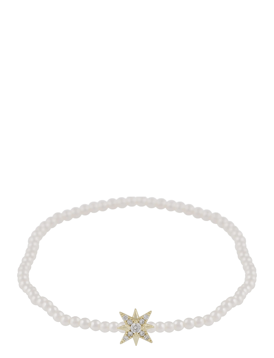 SNÖ of Sweden - Stellaris pendant pearl brace - pärlitega käevõrud - g/white - 1