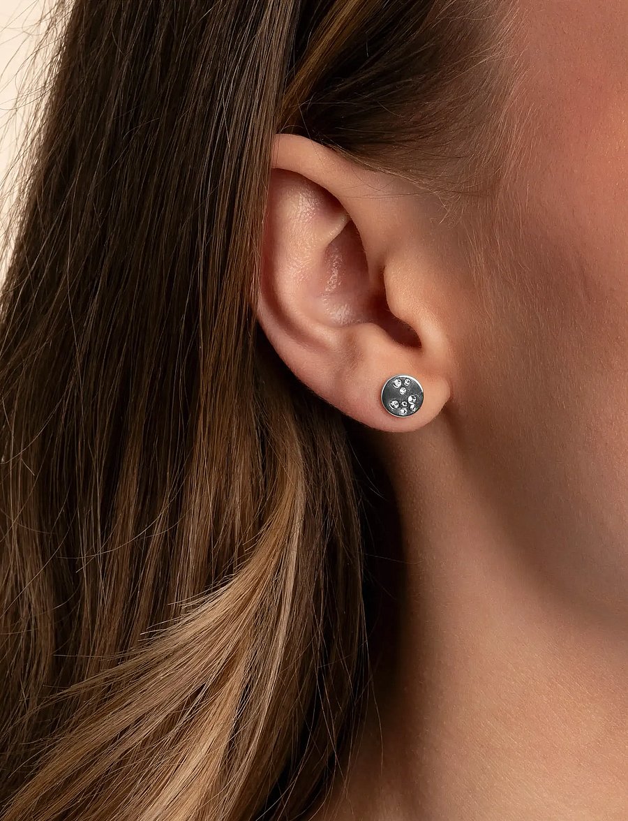 SNÖ of Sweden - Sprinkles stud ear s/clear - Onesize - s/clear - 2