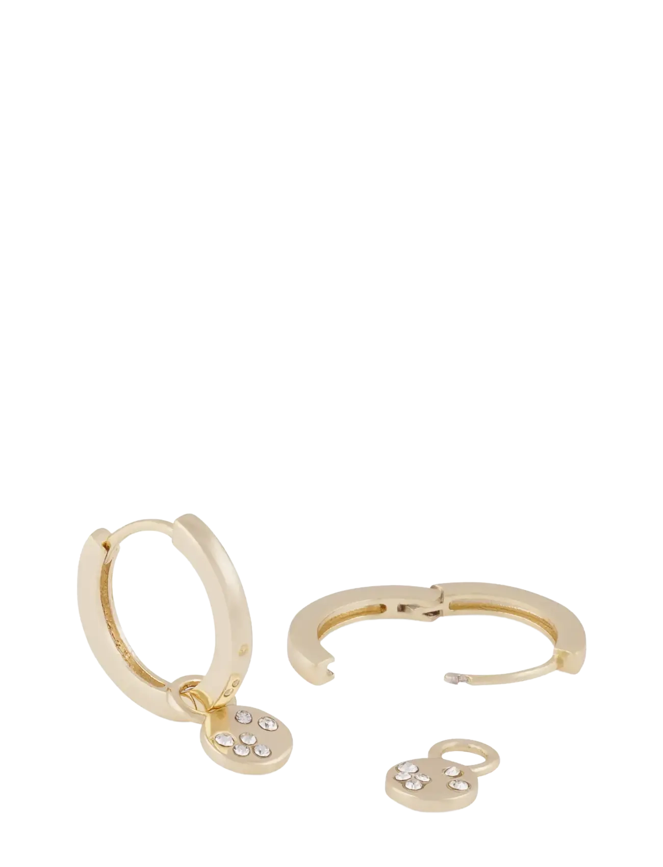 SNÖ of Sweden - Sprinkles pendant ear - g/clear - 2