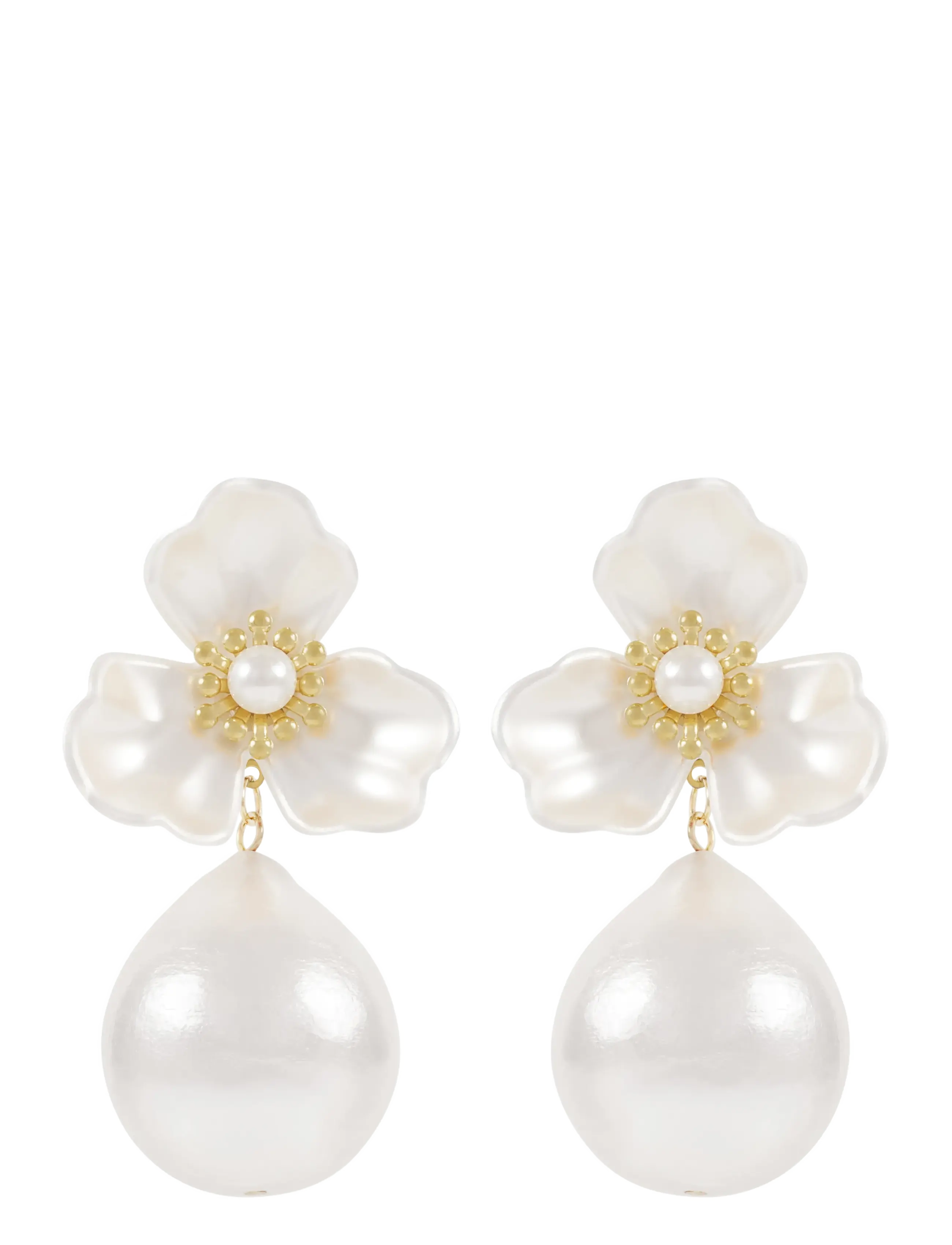 SNÖ OF SWEDEN Snö Icon Flower Ear G/Weiß - Onesize Weiß - One Size - Damen