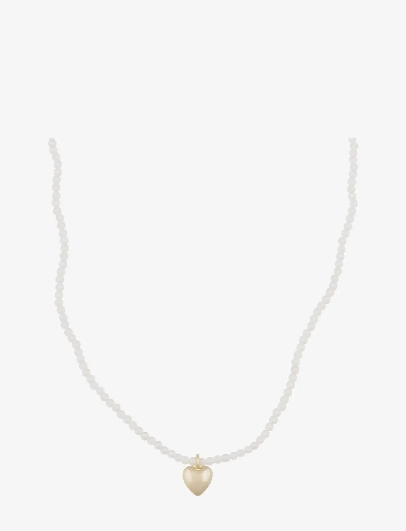 SNÖ of Sweden - Lovely pendant pearl neck 42 - perlenketten - g/white - 2