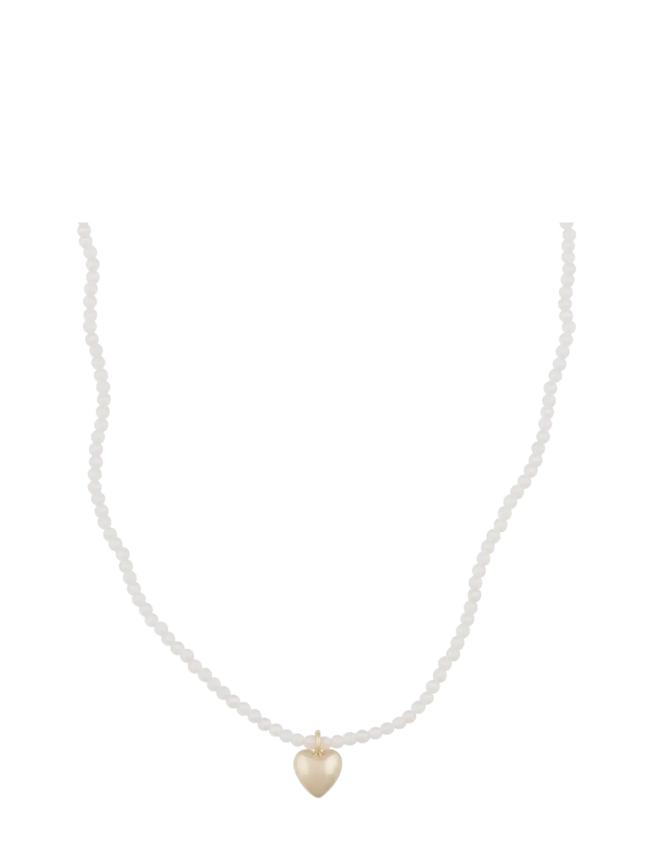 SNÖ of Sweden - Lovely pendant pearl neck 42 g/white - 42 cm - collier de perles - g/white - 2