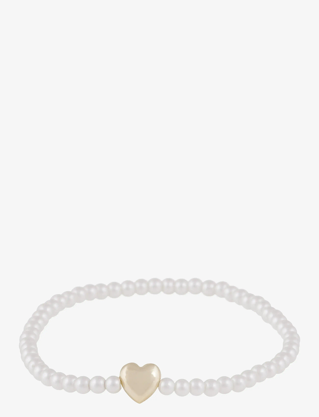 SNÖ of Sweden - Lovely pendant pearl brace - pärlitest käevõru - g/white - 1