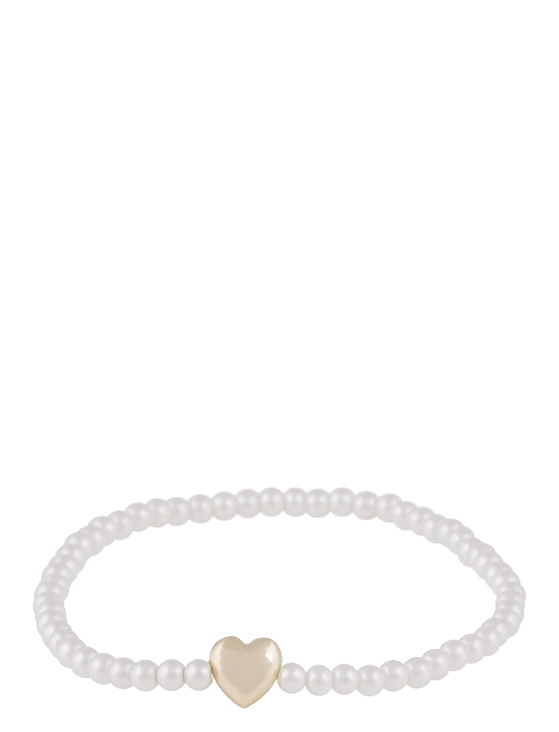 SNÖ of Sweden - Lovely pendant pearl brace - pärlitest käevõru - g/white - 1