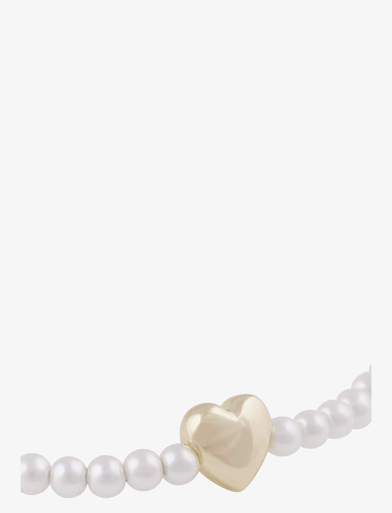 SNÖ of Sweden - Lovely pendant pearl brace - pärlitest käevõru - g/white - 2