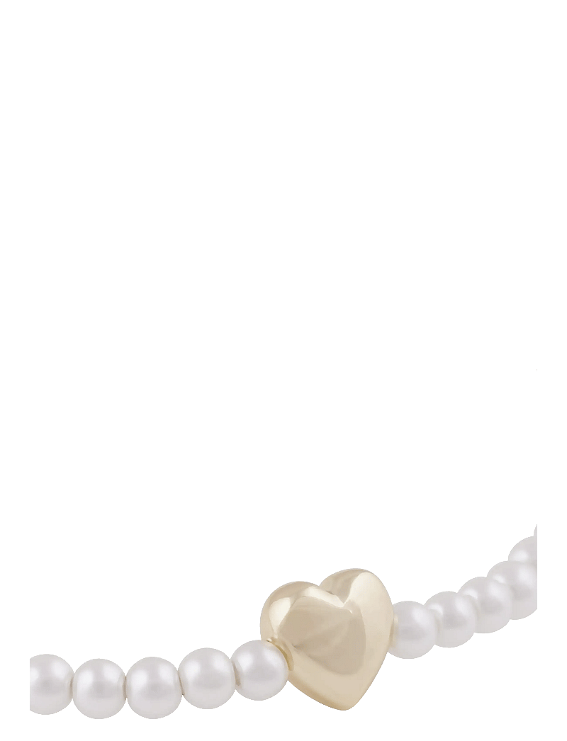 SNÖ of Sweden - Lovely pendant pearl brace - pärlitest käevõru - g/white - 2