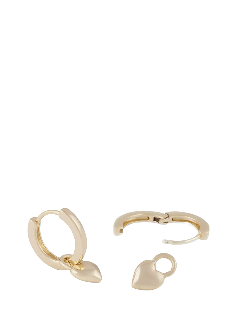 SNÖ of Sweden - Lovely ring pendant ear - kreolen - plain g - 2