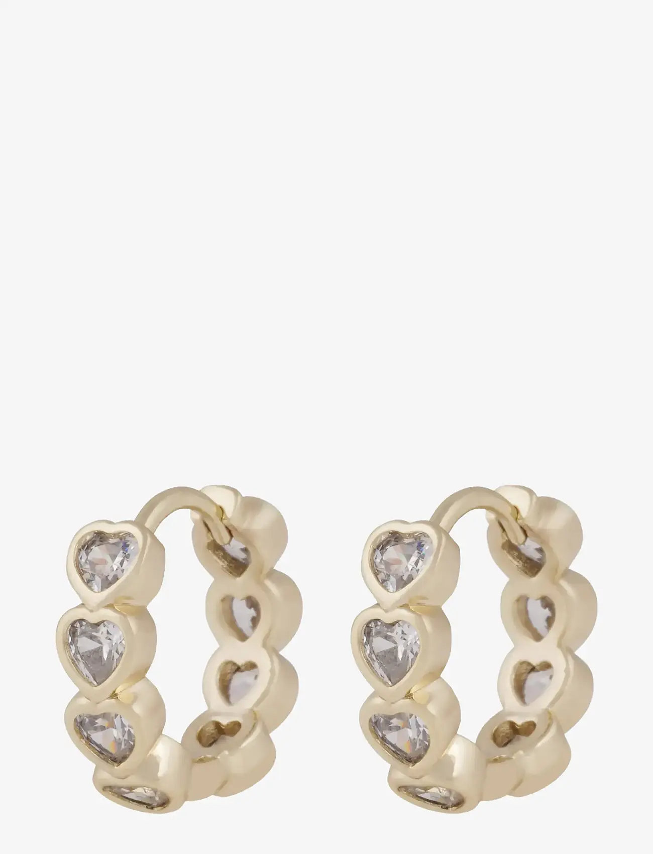 SNÖ of Sweden - Lovely crystal ring ear - hoops - g/clear - 1