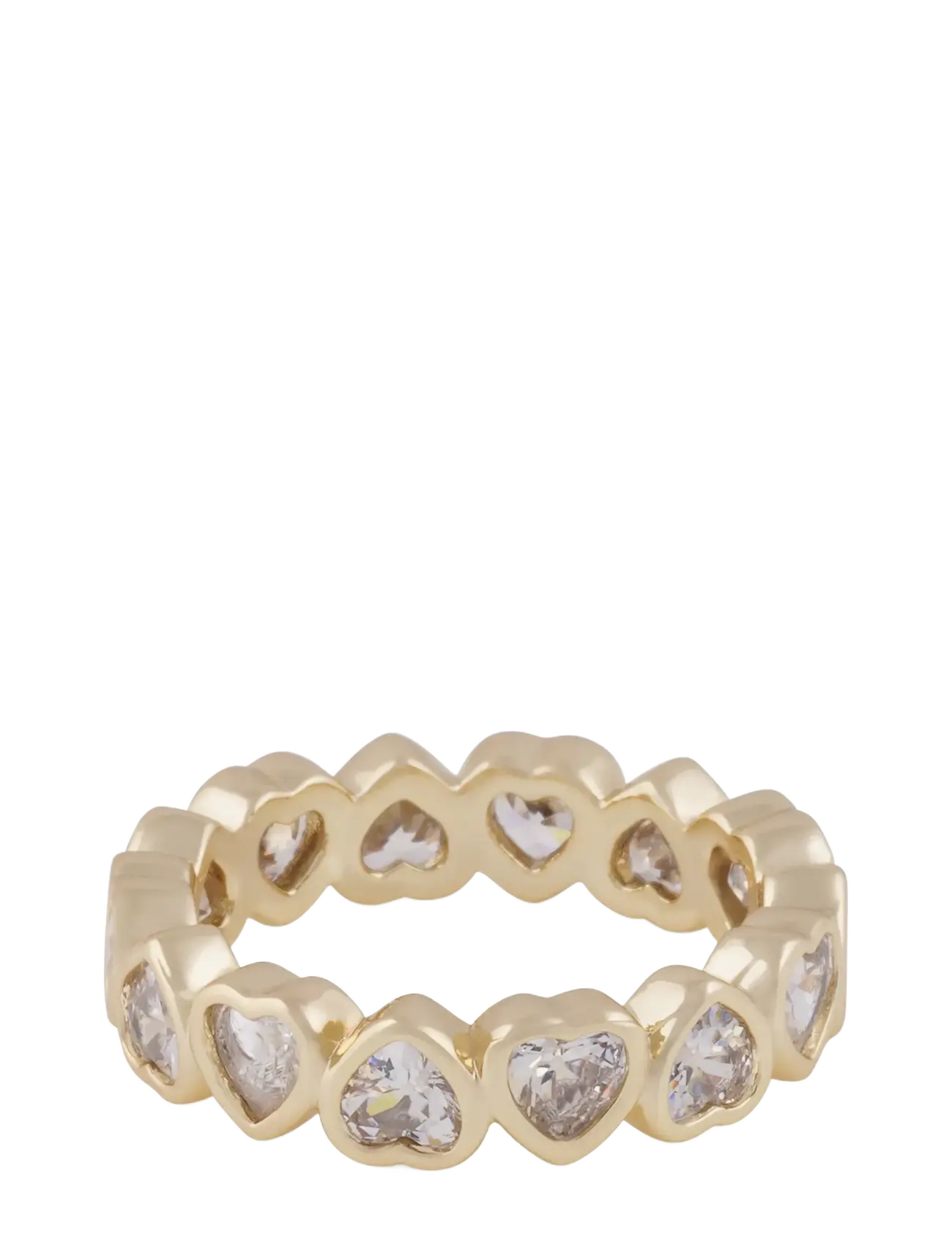SNÖ OF SWEDEN Lovely Crystal Ring Gold - S - Damen