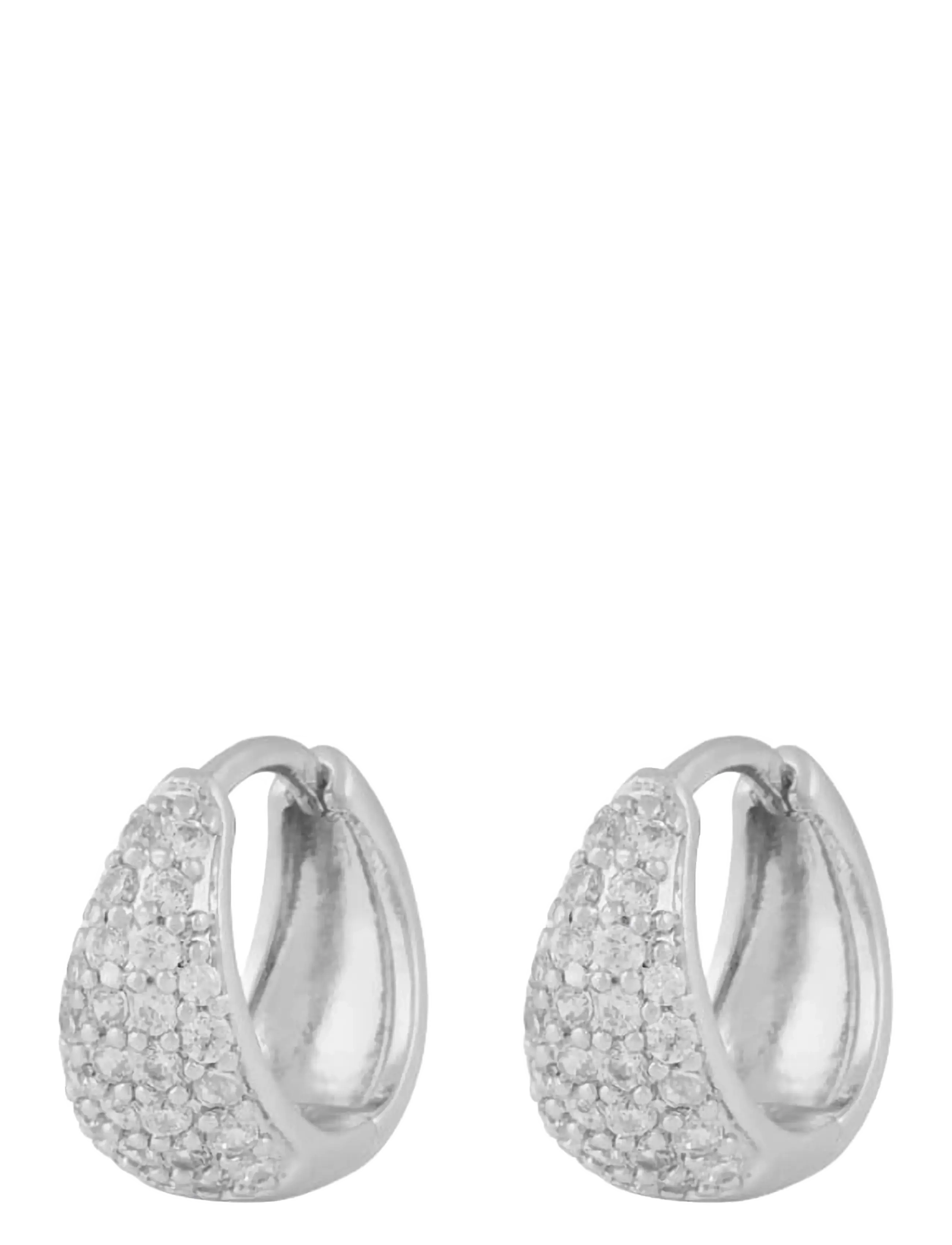 SNÖ of Sweden - Essential Honey crystal small oval ear s/clear - Onesize - s/clear - 2