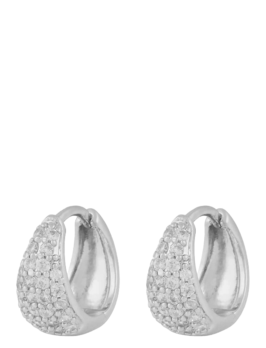 SNÖ of Sweden - Essential Honey crystal small oval ear s/clear - Onesize - s/clear - 2