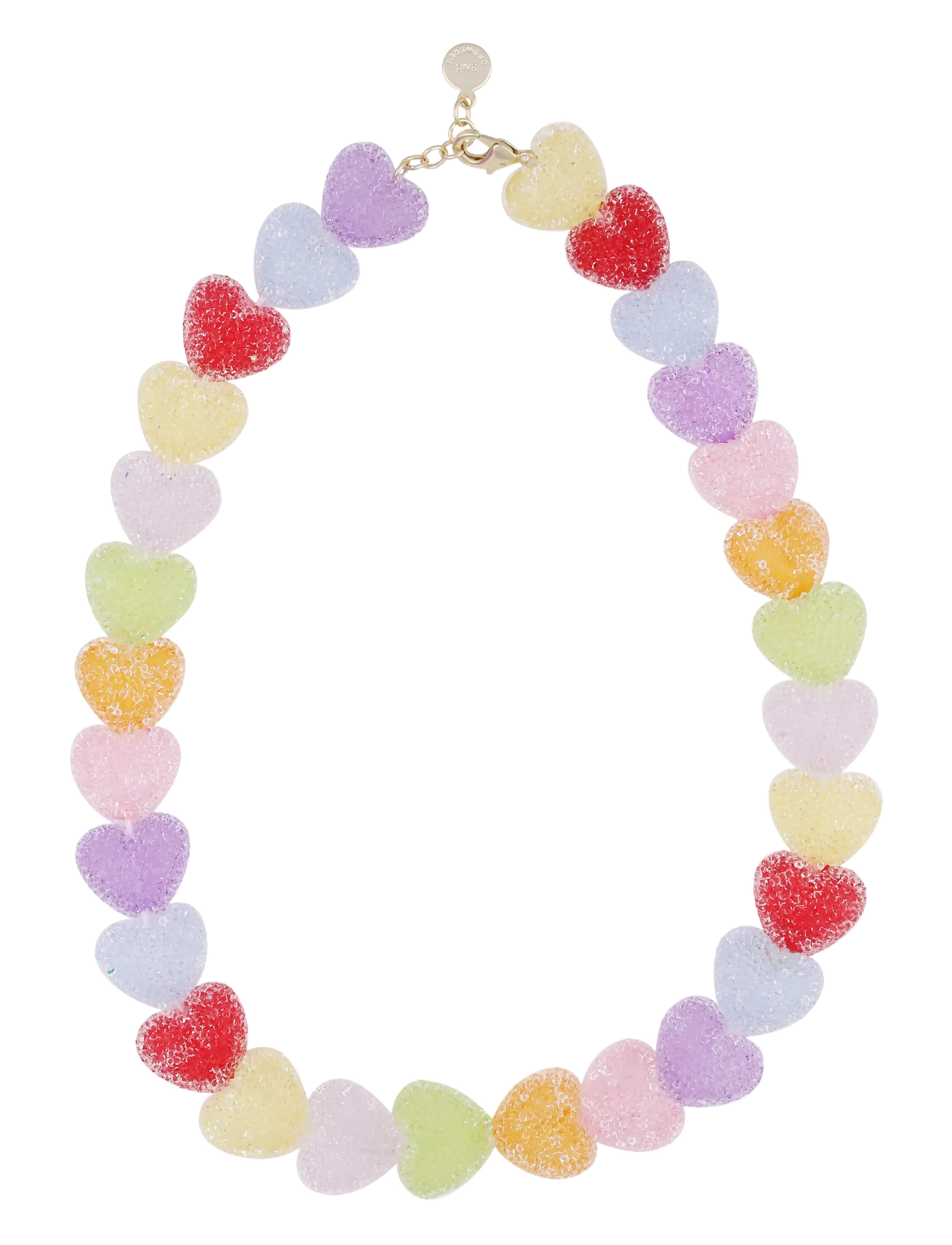 SNÖ of Sweden - Sugar hearts neck 42 g/mix - Onesize - g/mix - 1