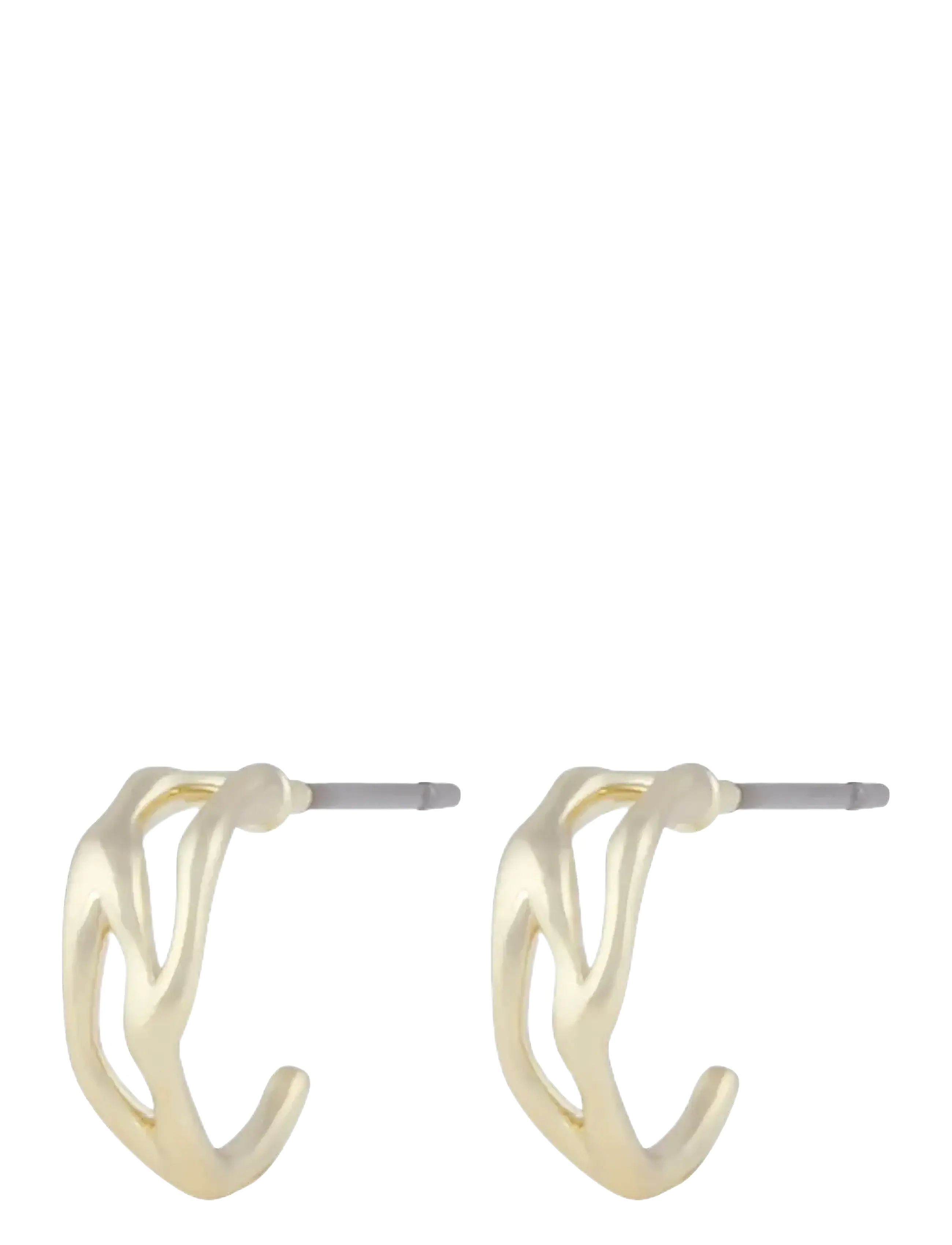 SNÖ OF SWEDEN Wave Klein Pattern Ear Gold - One Size - Damen