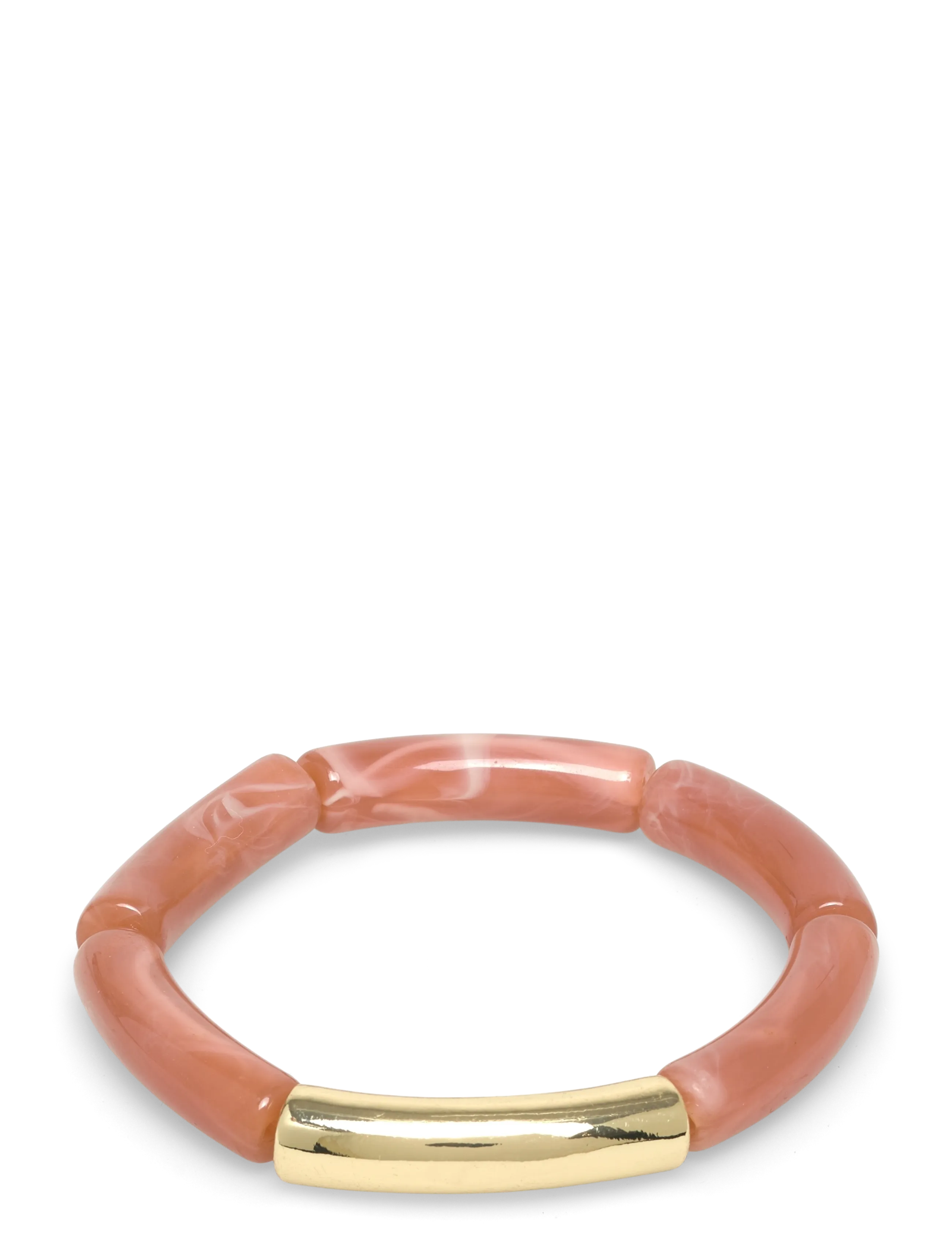 SNÖ of Sweden Becky small elastic brace g/pink - Onesize - Armreife - G/PINK / gold