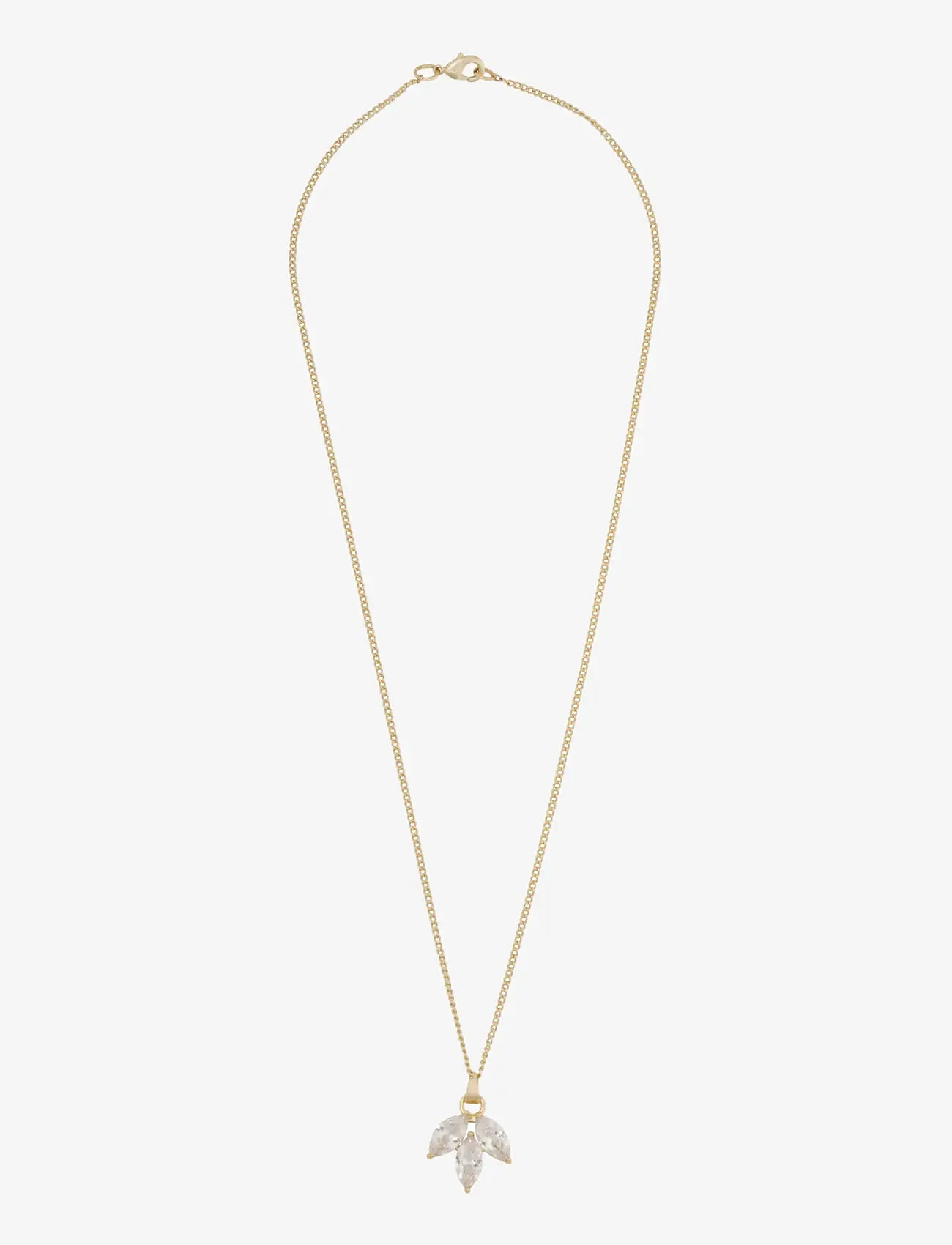 SNÖ of Sweden - Eira tripple navette pendant neck 50 g/clear - 50 cm - anhänger - g/clear - 2