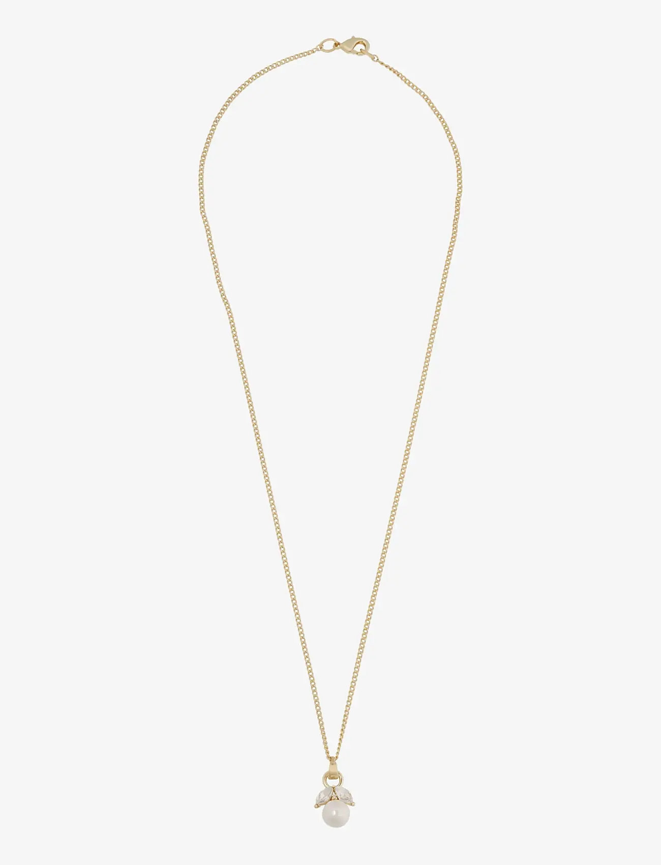 SNÖ of Sweden - Eira pearl pendant neck 50 g/white - 50 cm - perlenketten - g/white - 1