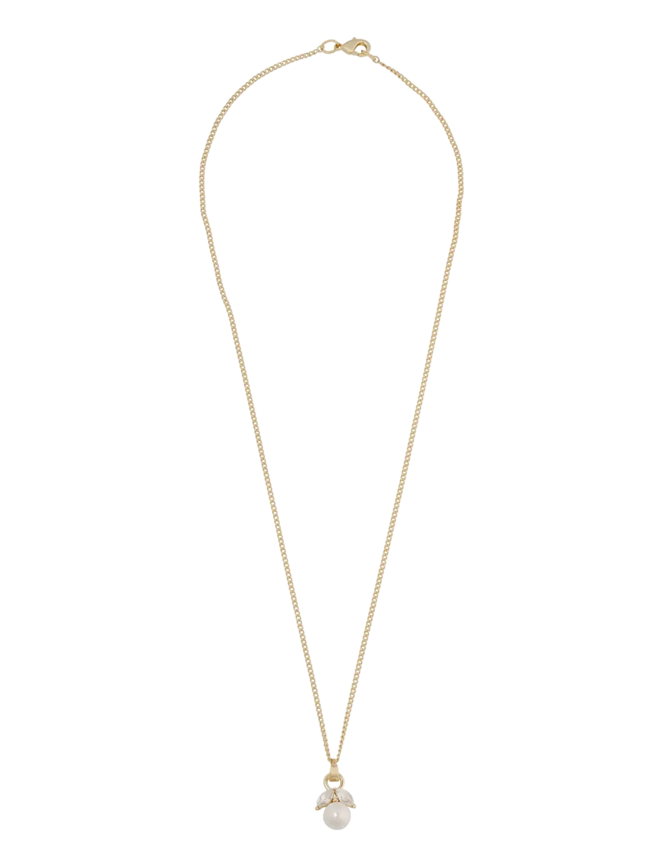 SNÖ of Sweden - Eira pearl pendant neck 50 g/white - 50 cm - g/white - 1