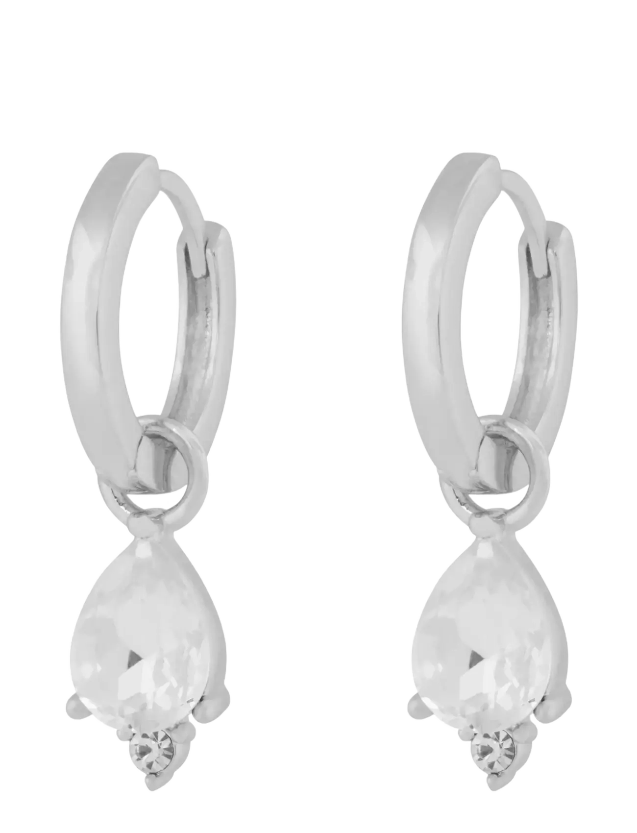 SNÖ OF SWEDEN Eira Navette Ring Ear S/Clear - Onesize Silber - One Size - Damen
