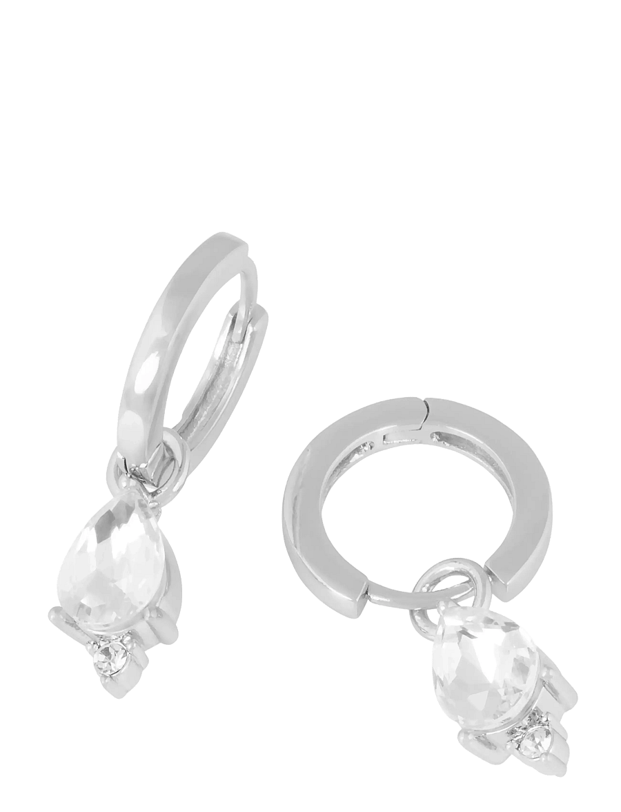 SNÖ of Sweden - Eira navette ring ear s/clear - Onesize - cerceaux - s/clear - 2